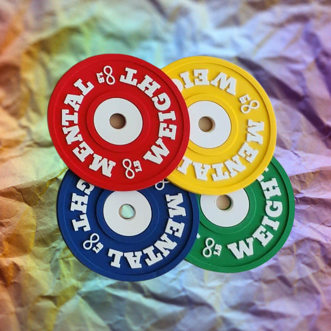 Mental Weight Coasters - 4 Pack