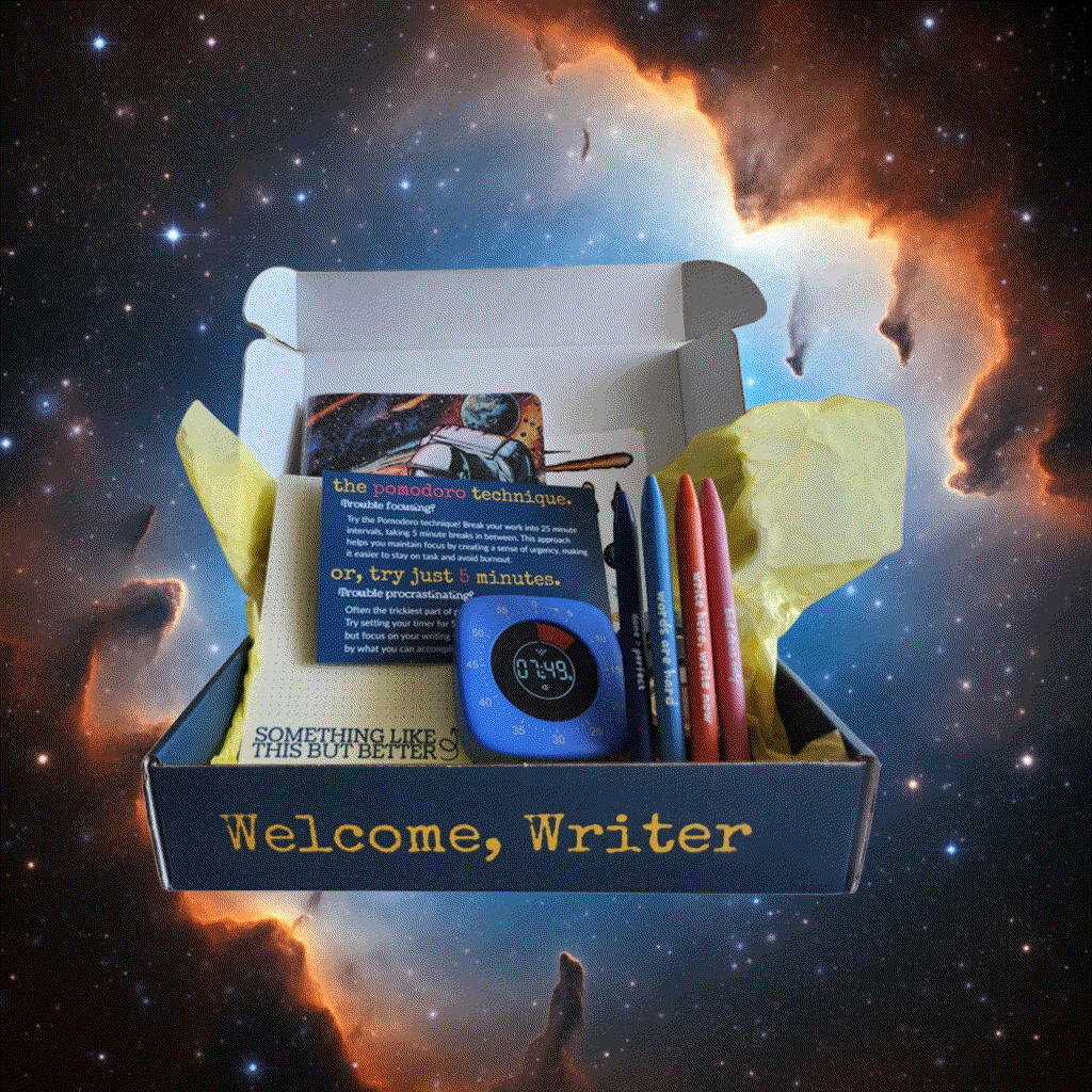 Writer's Productivity & Inspiration Box - Supply Drop for Writers