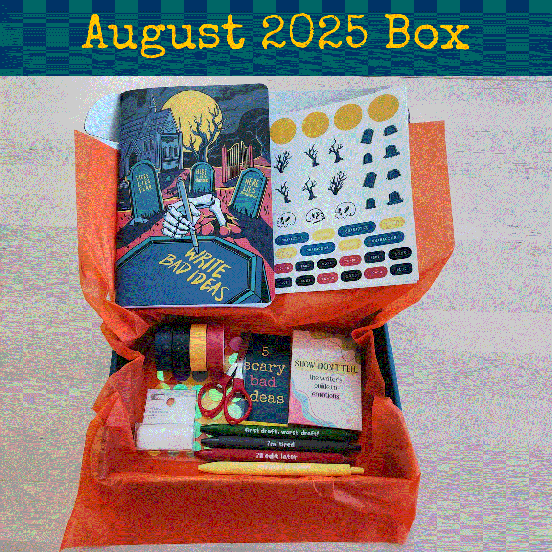 Writer's Productivity & Inspiration Box - Supply Drop for Writers (September 2025)
