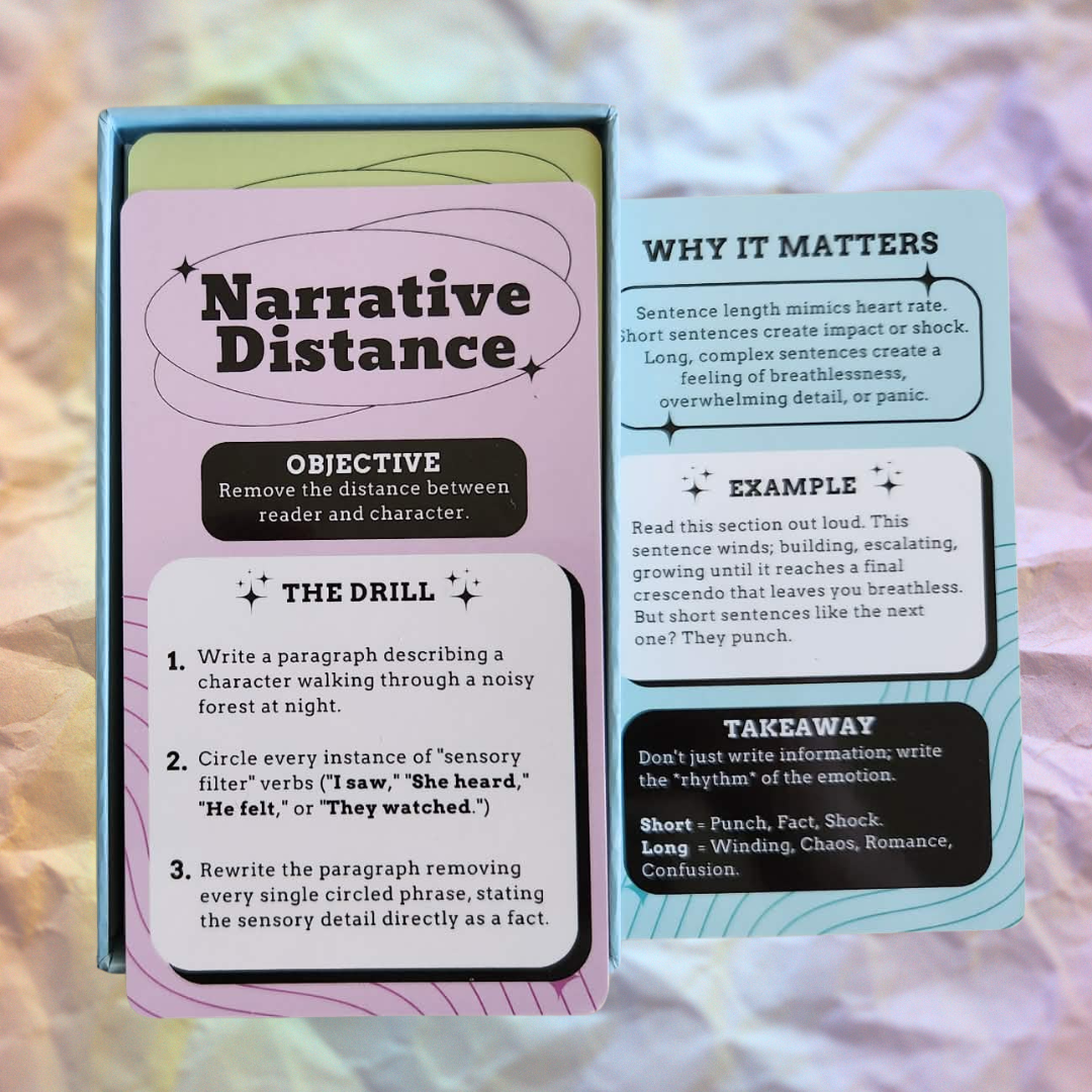 The Writer's Workout - Writing Exercise Card Deck