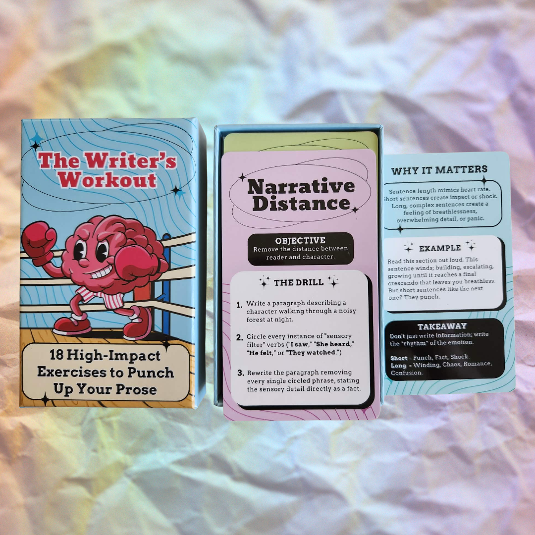 The Writer's Workout - Writing Exercise Card Deck