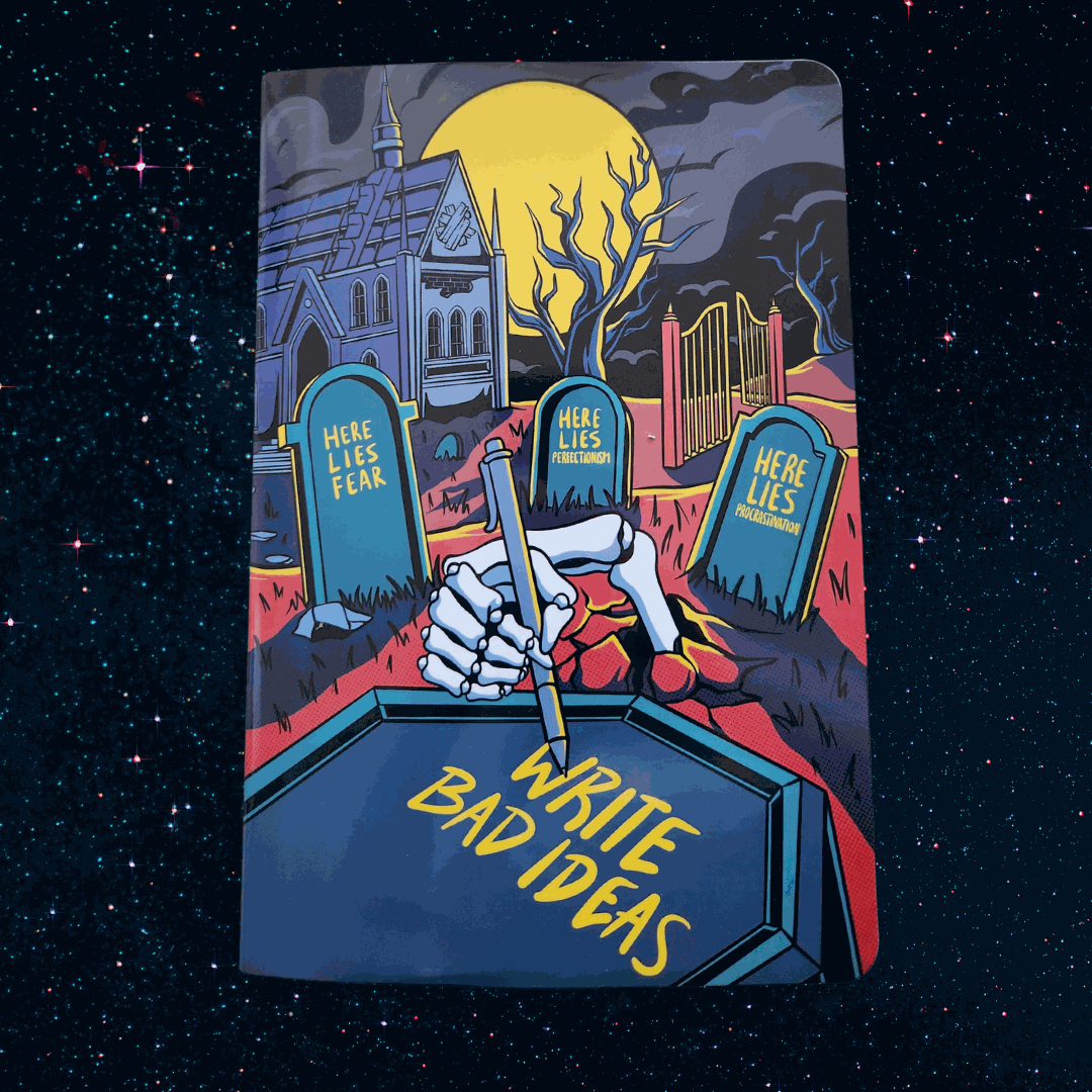 A5 "Graveyard" Dot Grid Notebook