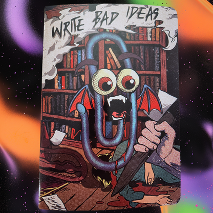 A5 "Haunted Vampire" Notebook *MISPRINTS*