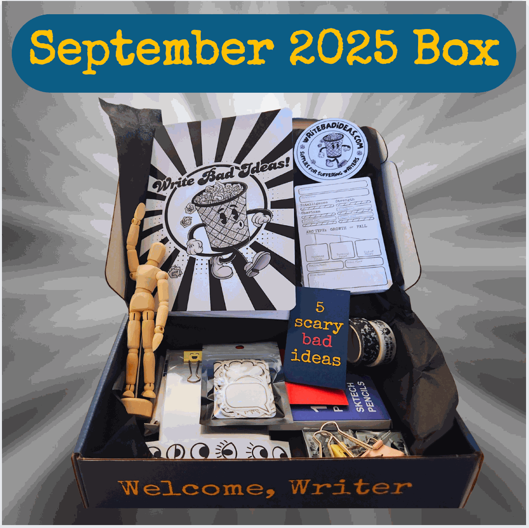 Writer's Productivity & Inspiration Box - Supply Drop for Writers (September 2025)