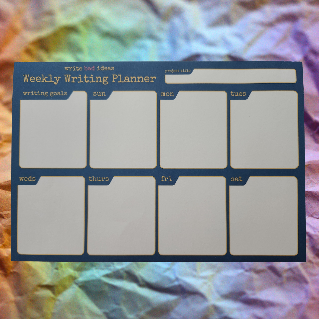 Weekly Writing Planner Pad (50 Sheet Notepad)