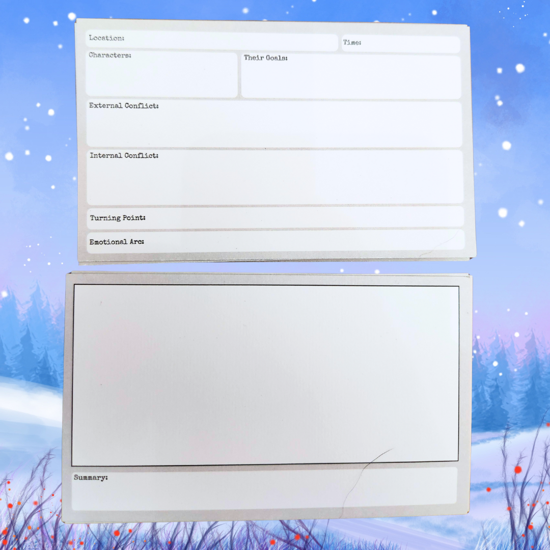Scene Storyboarding Cards – 50 Pack