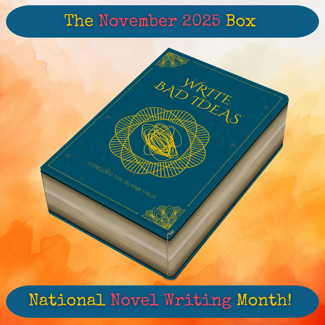 Writer's Productivity & Inspiration Box - Supply Drop for Writers